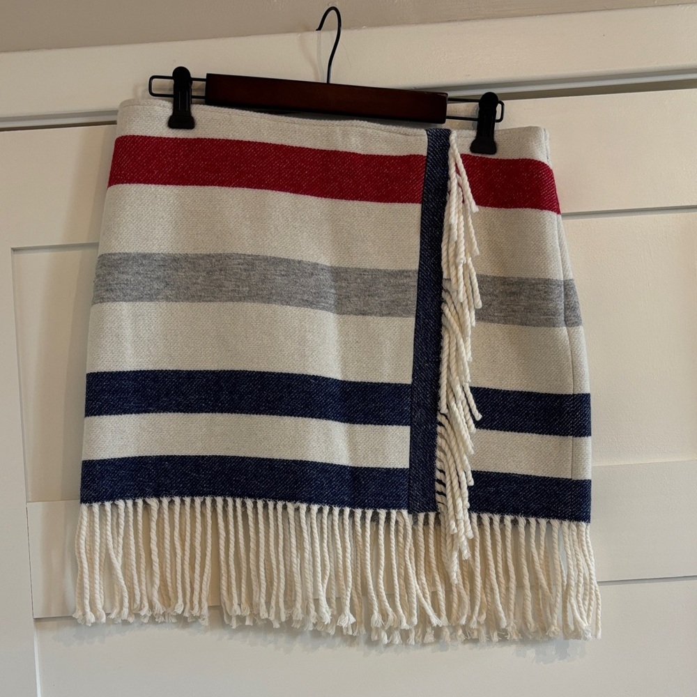 Paul & Joe Colorful Striped Mini Skirt